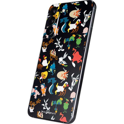 Looney Tunes Identity Pattern Galaxy S22 Plus Skin